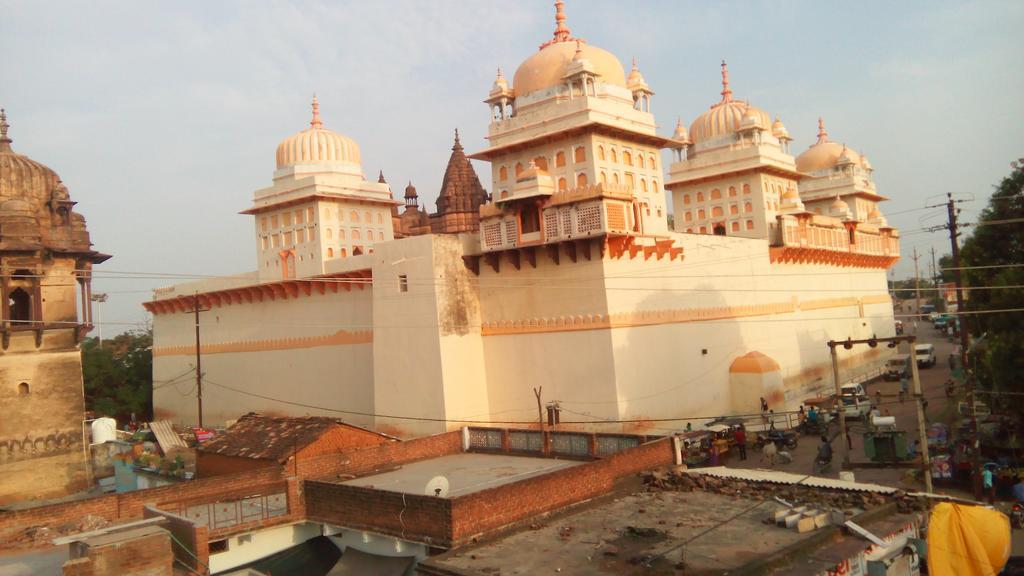 Temple View Guest House Orchha Exterior foto
