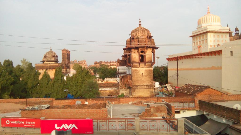 Temple View Guest House Orchha Exterior foto